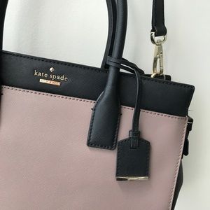 Kate Spade Cameron Two Tone Satchel with Strap
